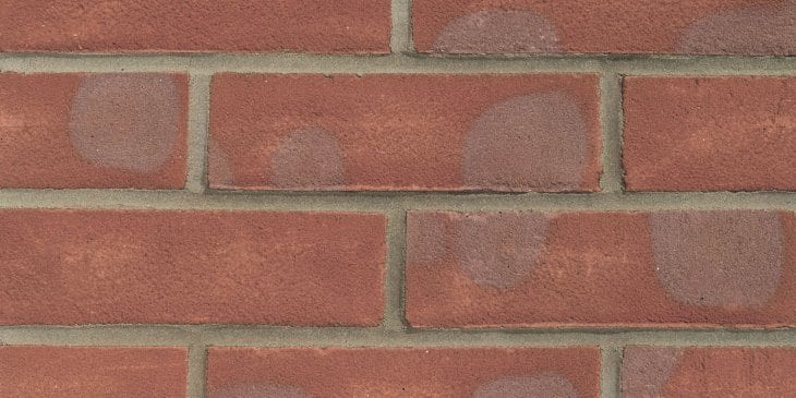 A photo of the Forterra EcoStock Atherstone Red Multi 65mm brick in use.