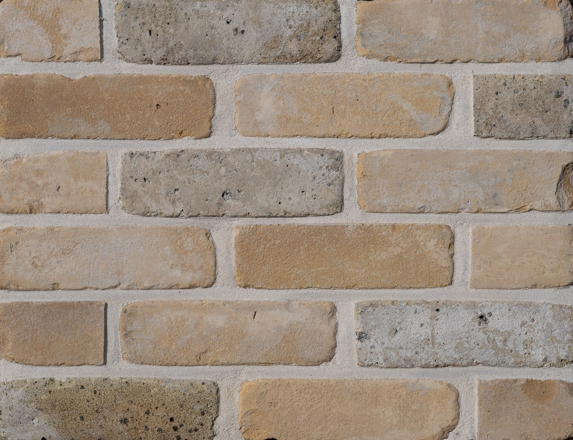 A photo of the Camtech Rustica Acton Yellow Antique brick in use.