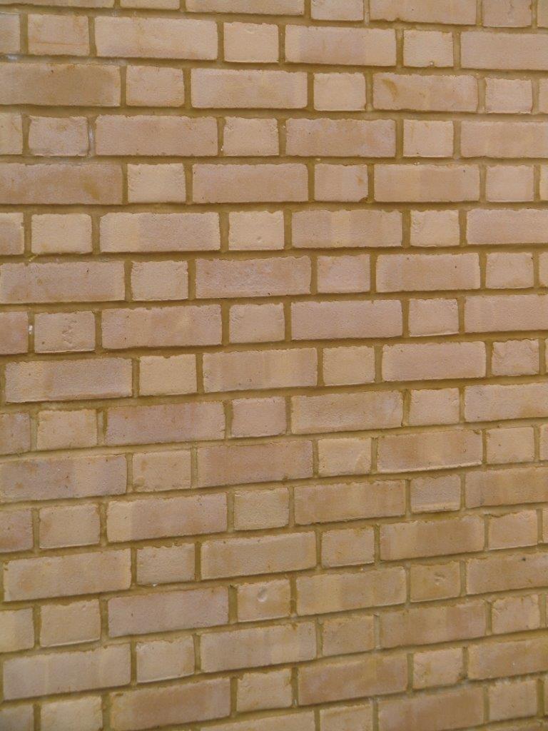 A photo of the Camtech Premier Anglian Cream Stock brick in use.