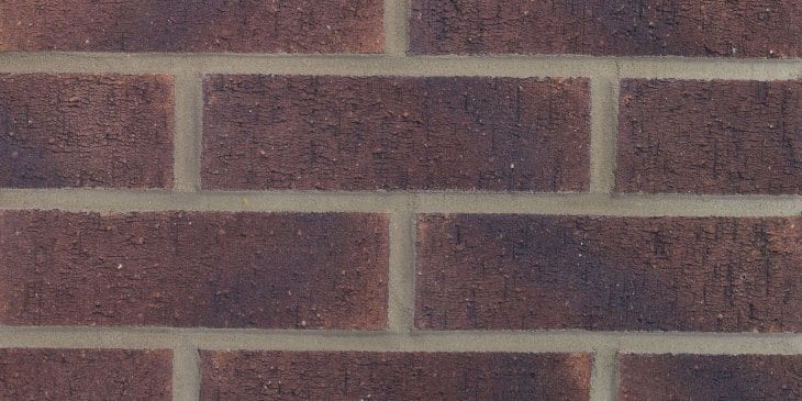 A photo of the Forterra Butterley Burghley Red Rustic brick in use.