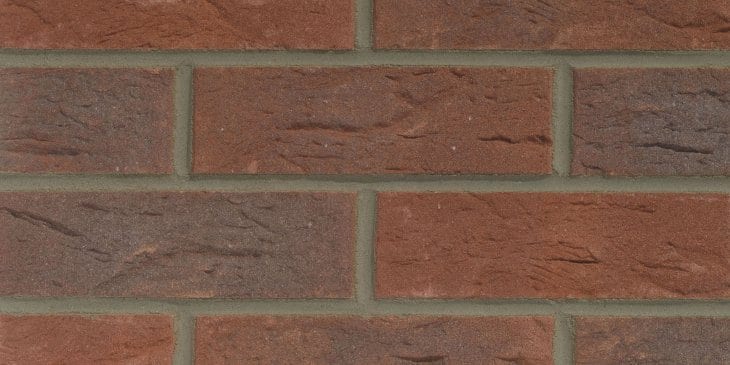 A photo of the Forterra Butterley Clumber Red Mixture brick in use.