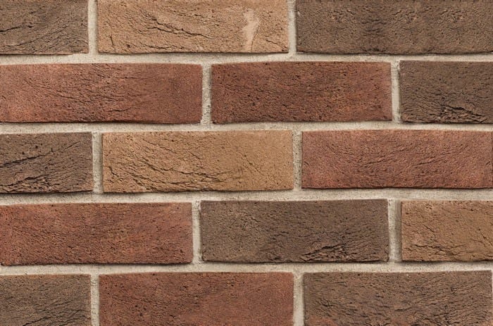 A photo of the MBH Charnwood Whitwick Multi Buff Handmade brick in use.