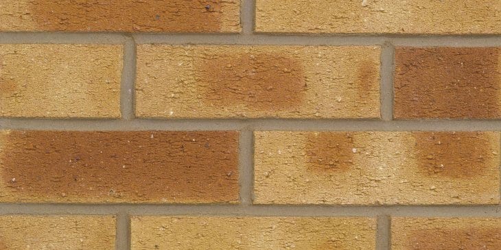 A photo of the Forterra Butterley Old English Mixture Rustic brick in use.