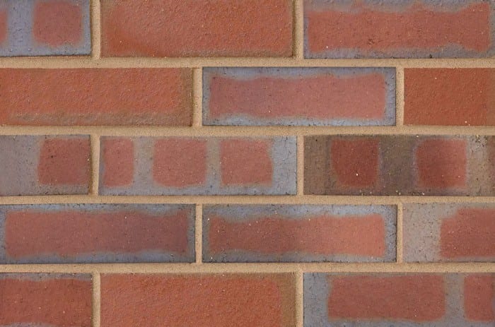 A photo of the MBH Blockley Hadley Brindle Smooth brick in use.