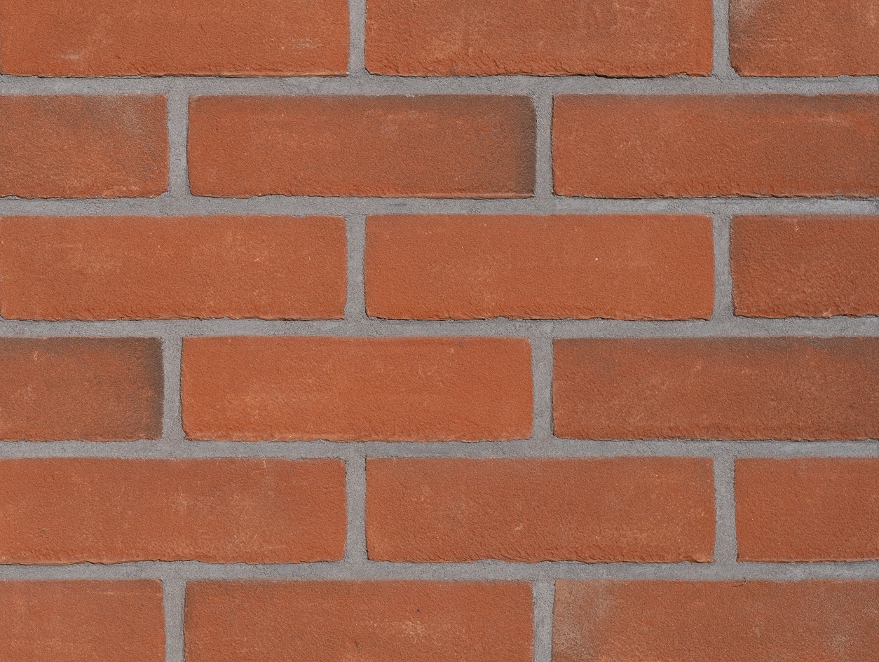 A photo of the Camtech Genesis Woodcroft Orange brick in use.