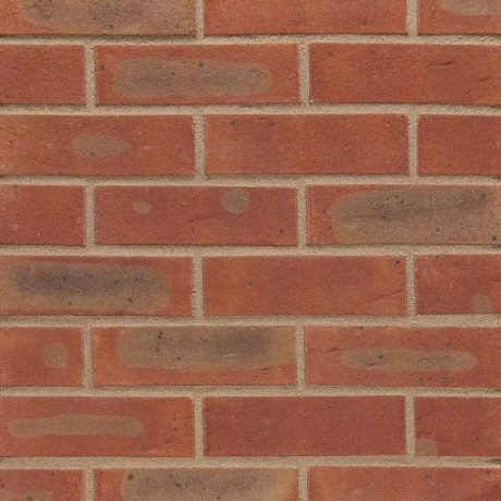 A photo of the Terca Waresley Caldera Red Multi brick in use.